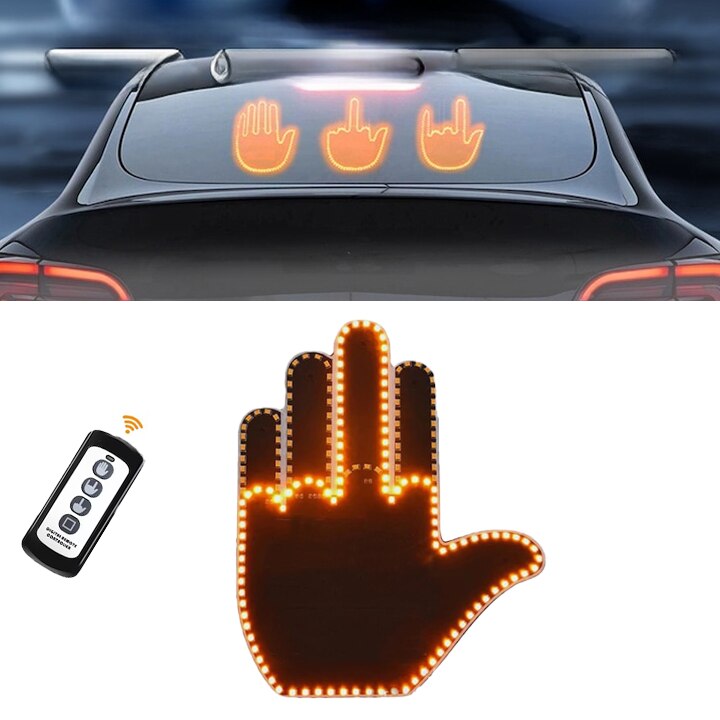 Semnal LED Auto cu 3 Gesturi