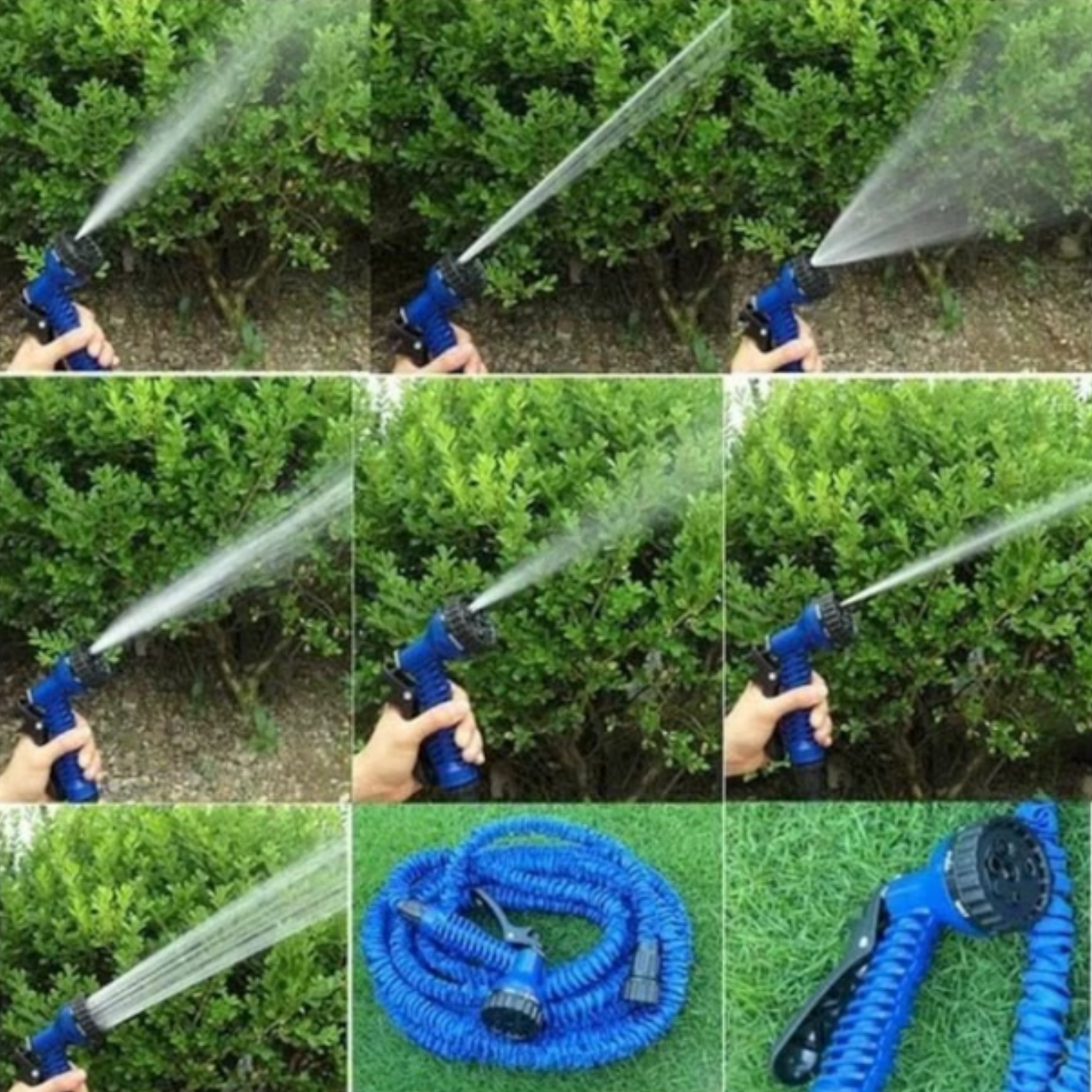 Furtun de Grădină Extensibil cu Pistol 7 Funcții, 1+1 Ofertă!