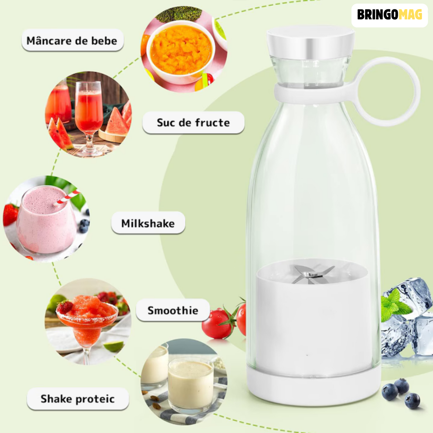 Blender Portabil Rapid